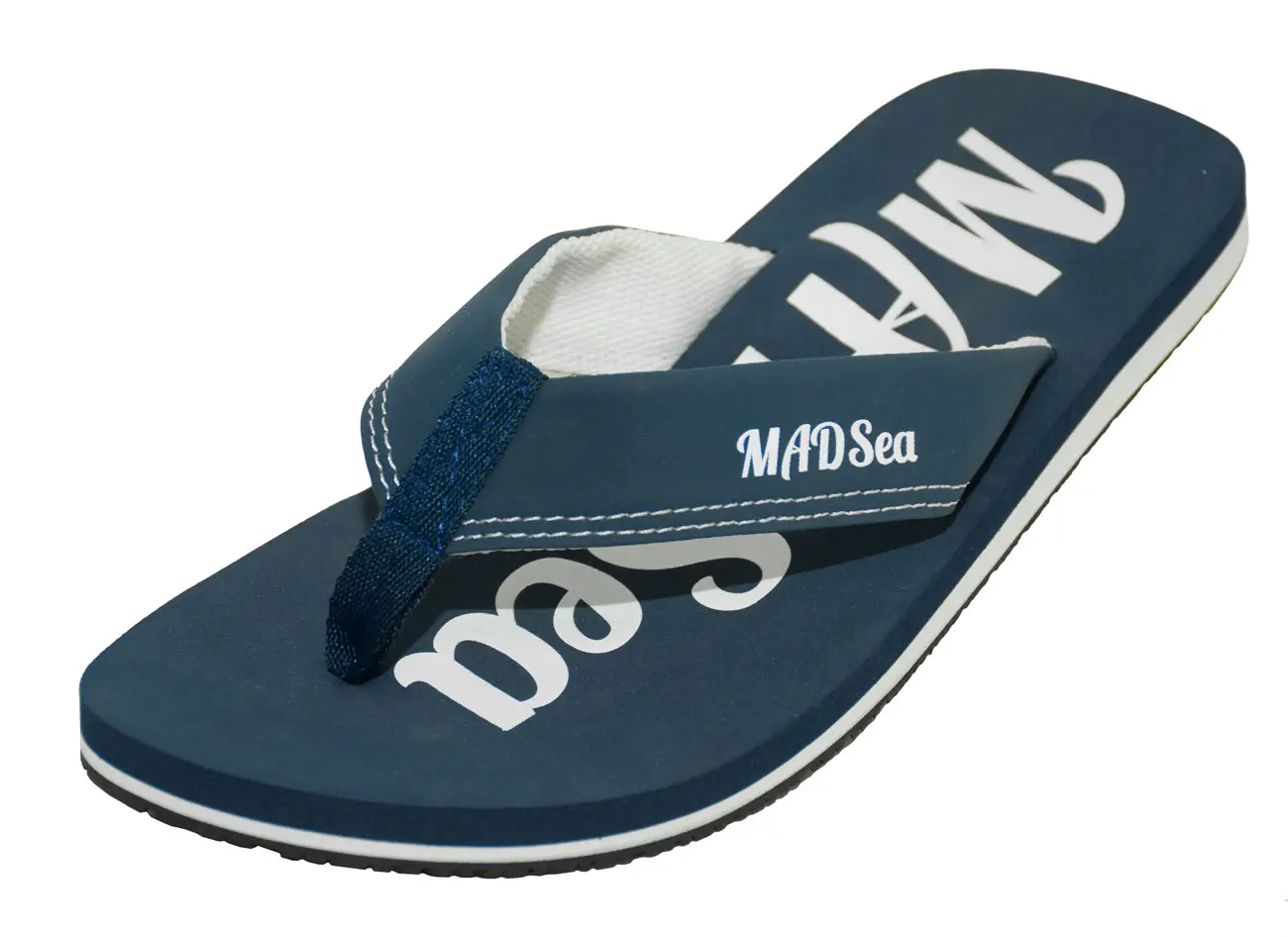 MADSea Unisex Zehentrenner Wave dunkelblau/weiß