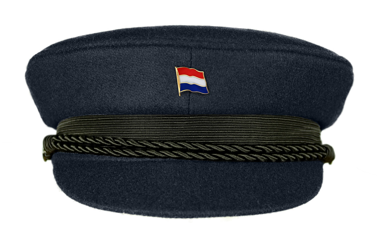 MADSea dunkelblauer Elbsegler mit Flaggenpin Niederlande