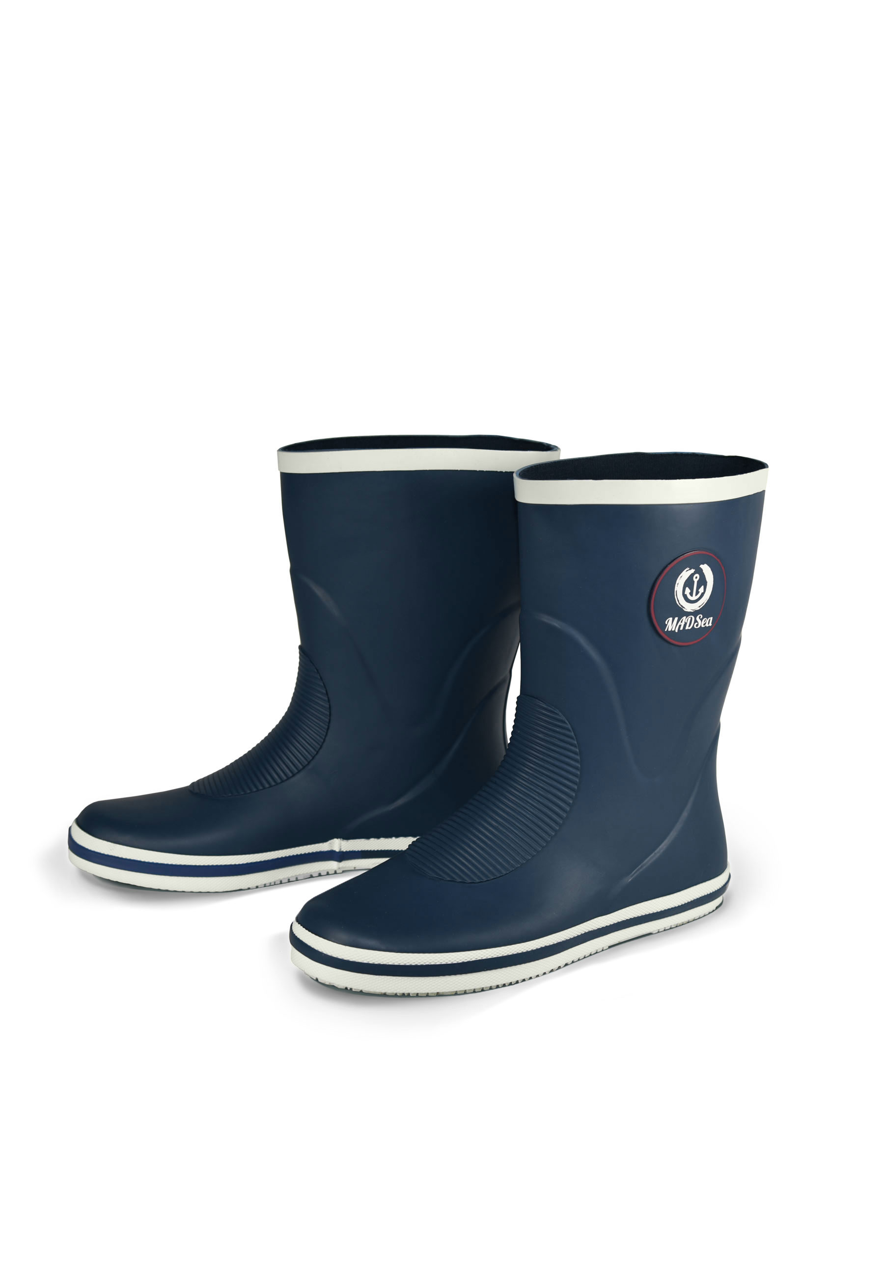 MADSea Unisex Gummistiefel Classic Low Blau