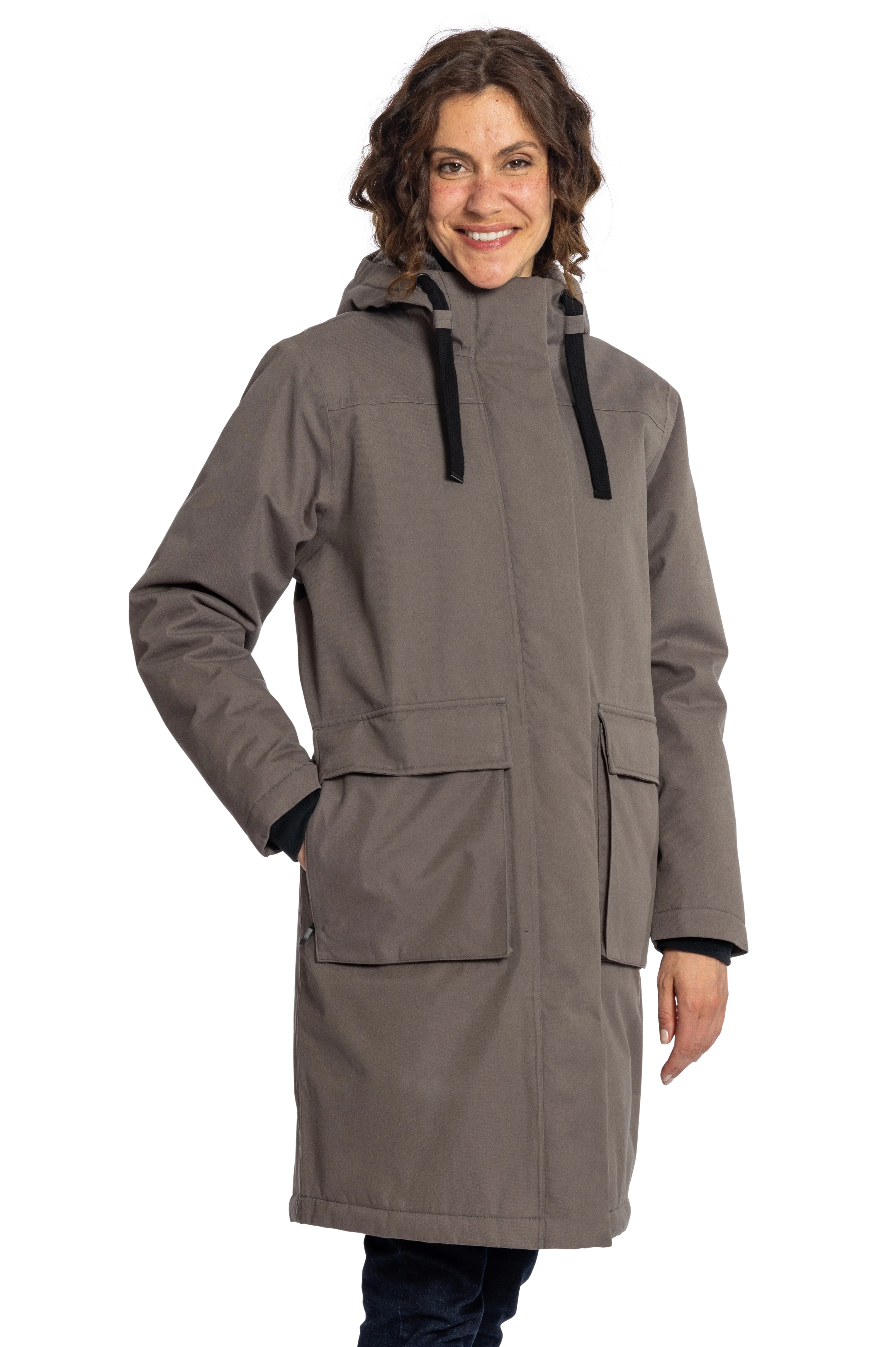 Elkline Damen Winterjacke Wasserdicht Hardcover