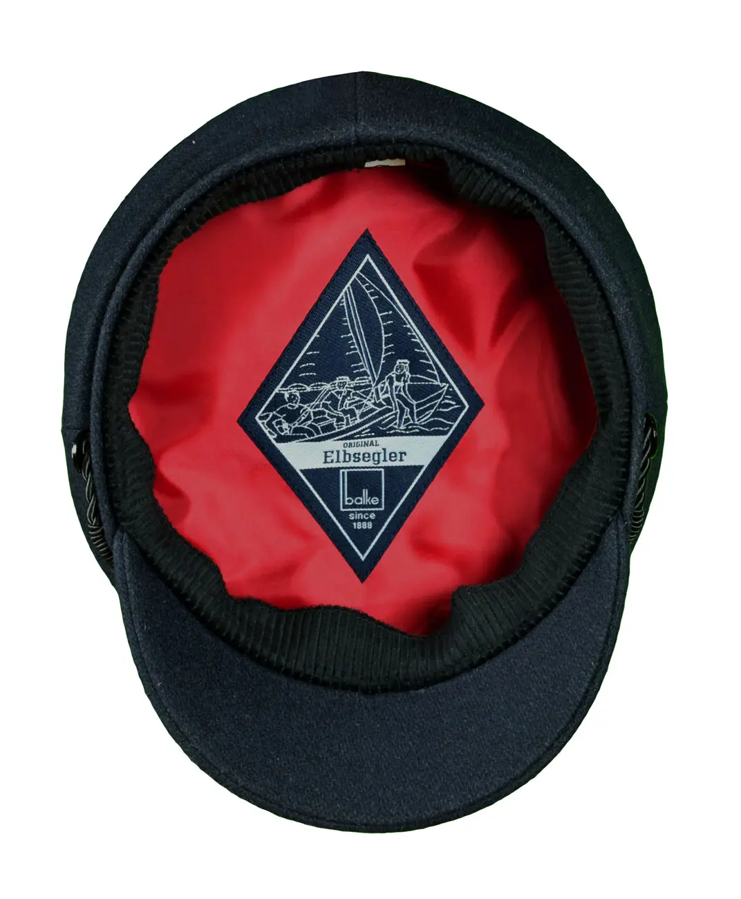 MADSea dunkelblauer Elbsegler mit Pin Regenbogen Piece