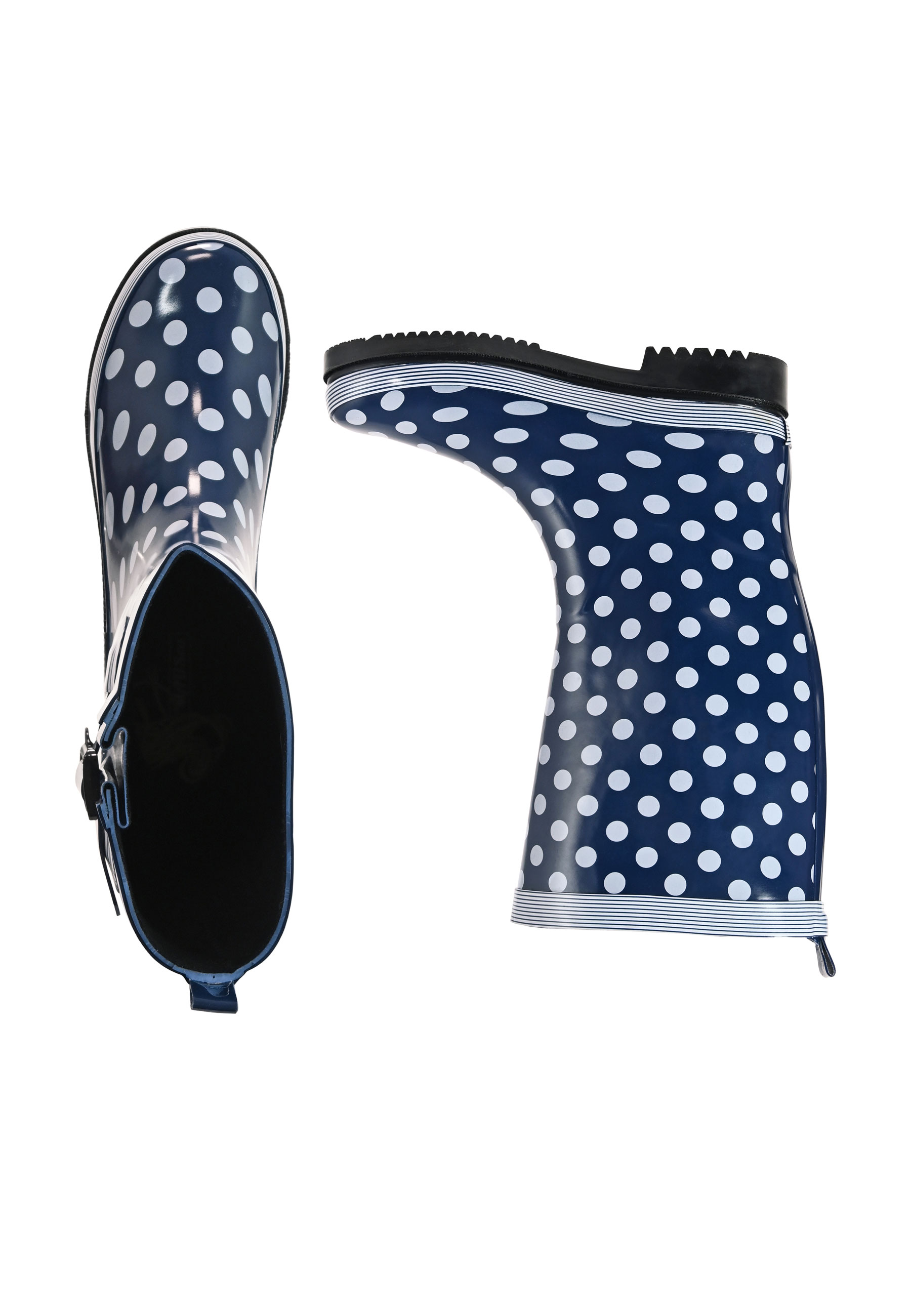 MADSea Damen Gummistiefel Ocean Langschaft Blau