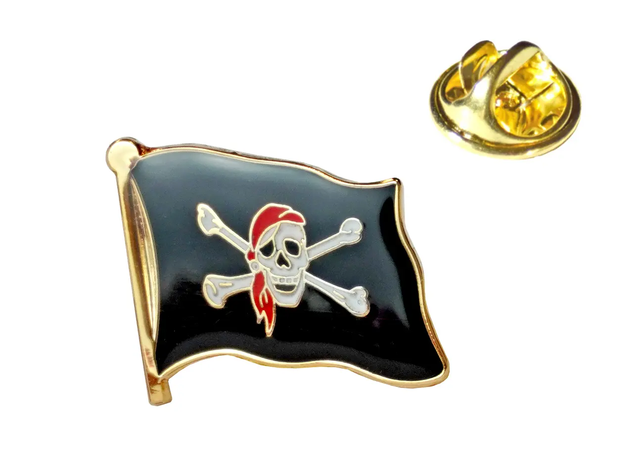 MADSea dunkelblauer Elbsegler mit Flaggenpin Pirat