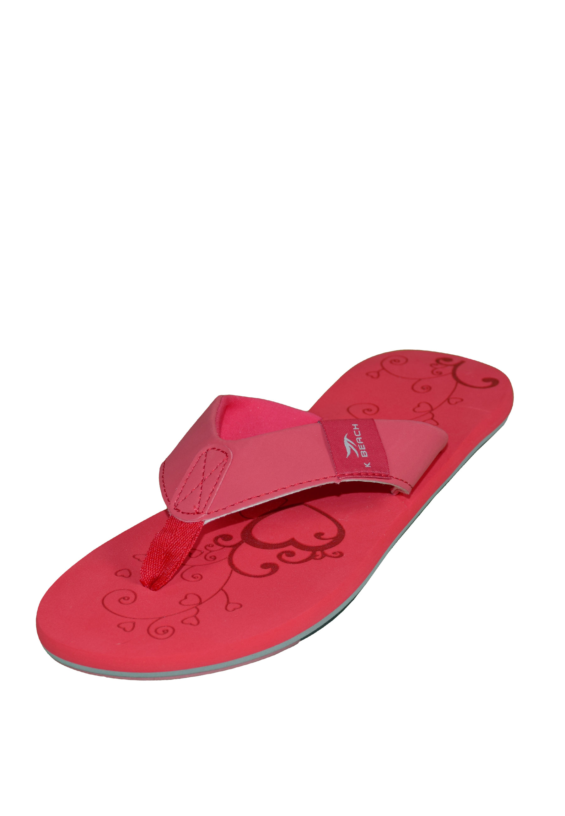 MADSea Damen Zehentrenner Beach rot/multi