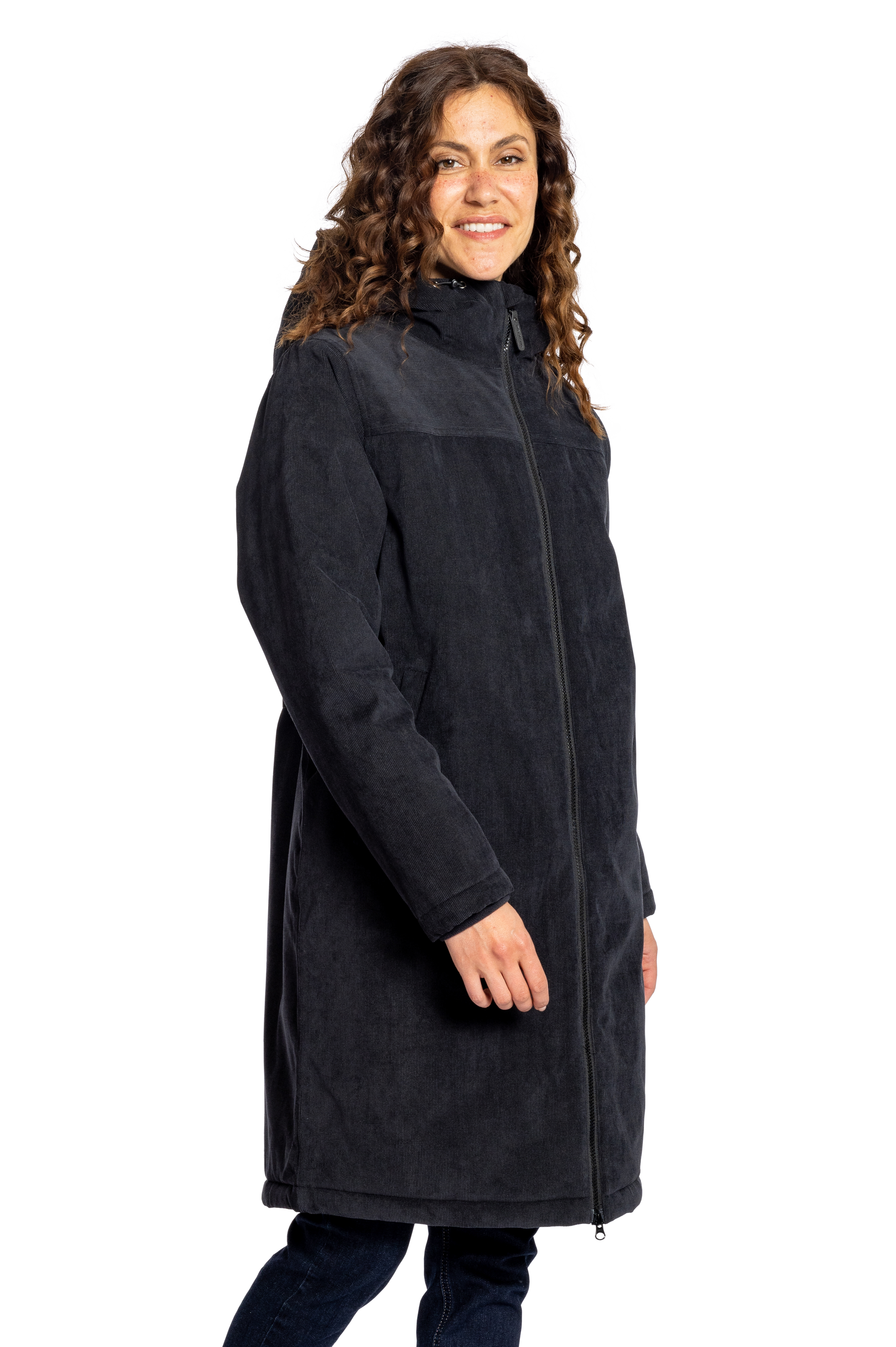 Elkline Damen Winter Friesennerz Wasserdicht Cord Dublin