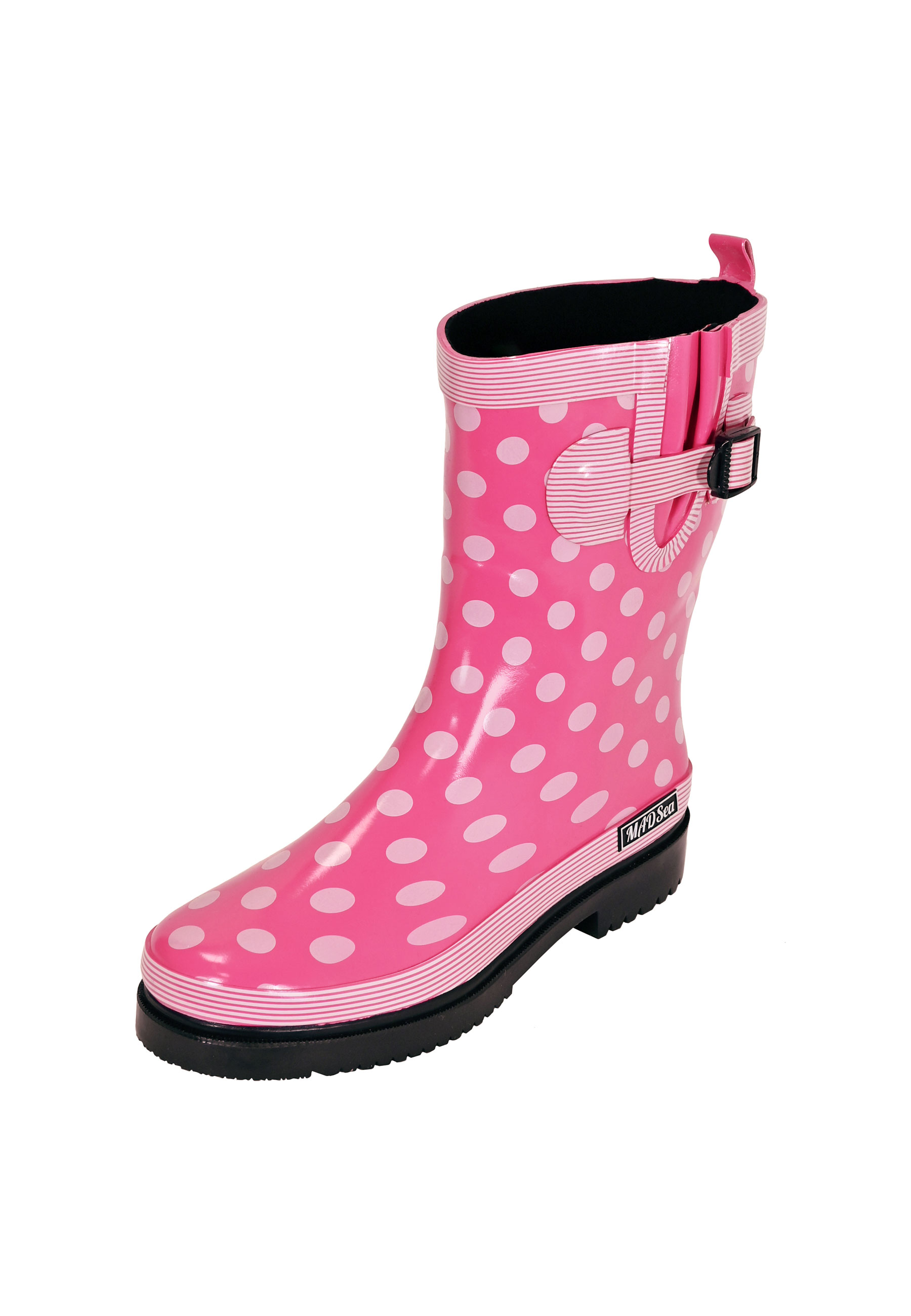 MADSea Damen Gummistiefel Ocean Halbschaft Pink