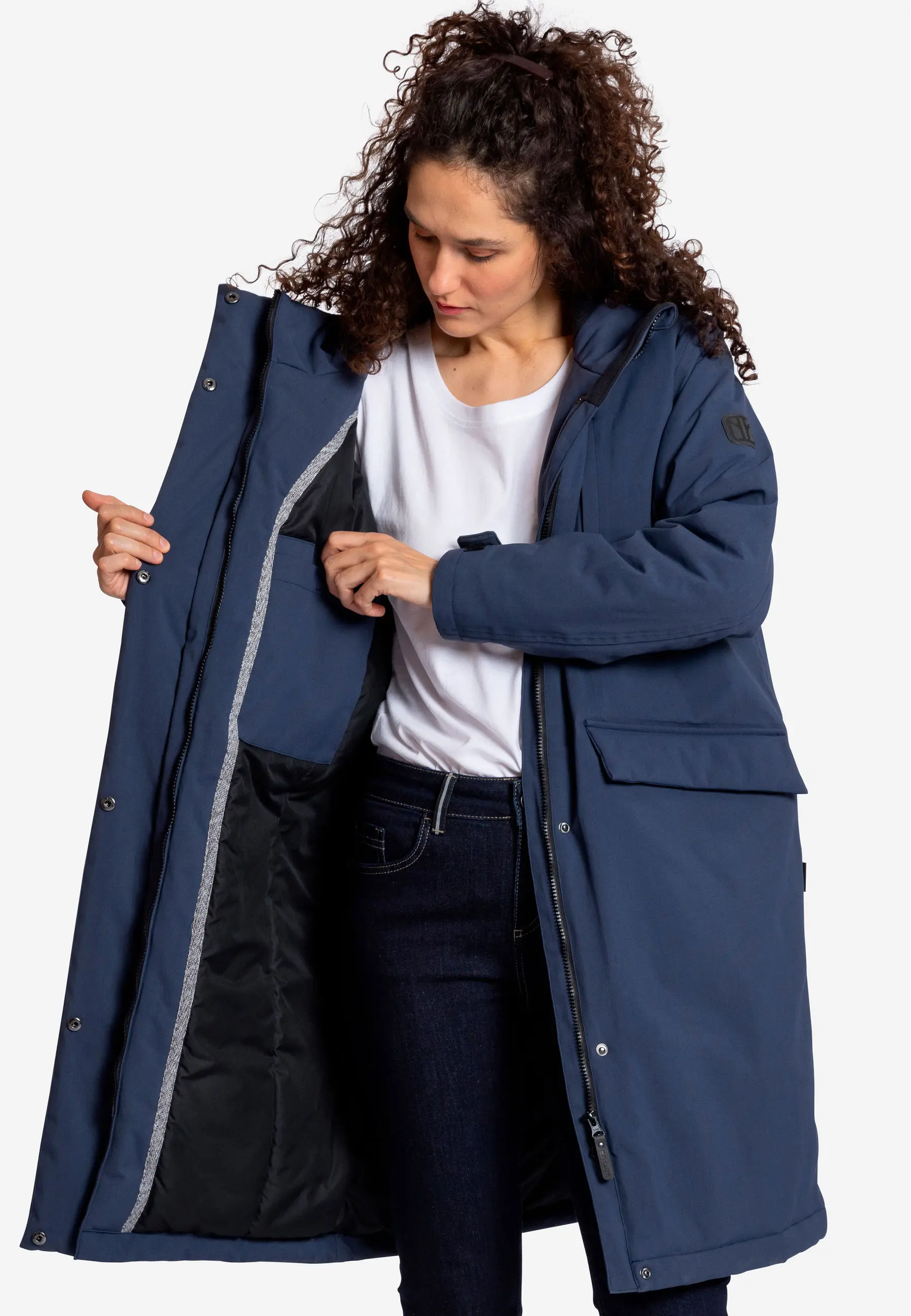 Elkline Damen Winterparka wasserdicht Berlin