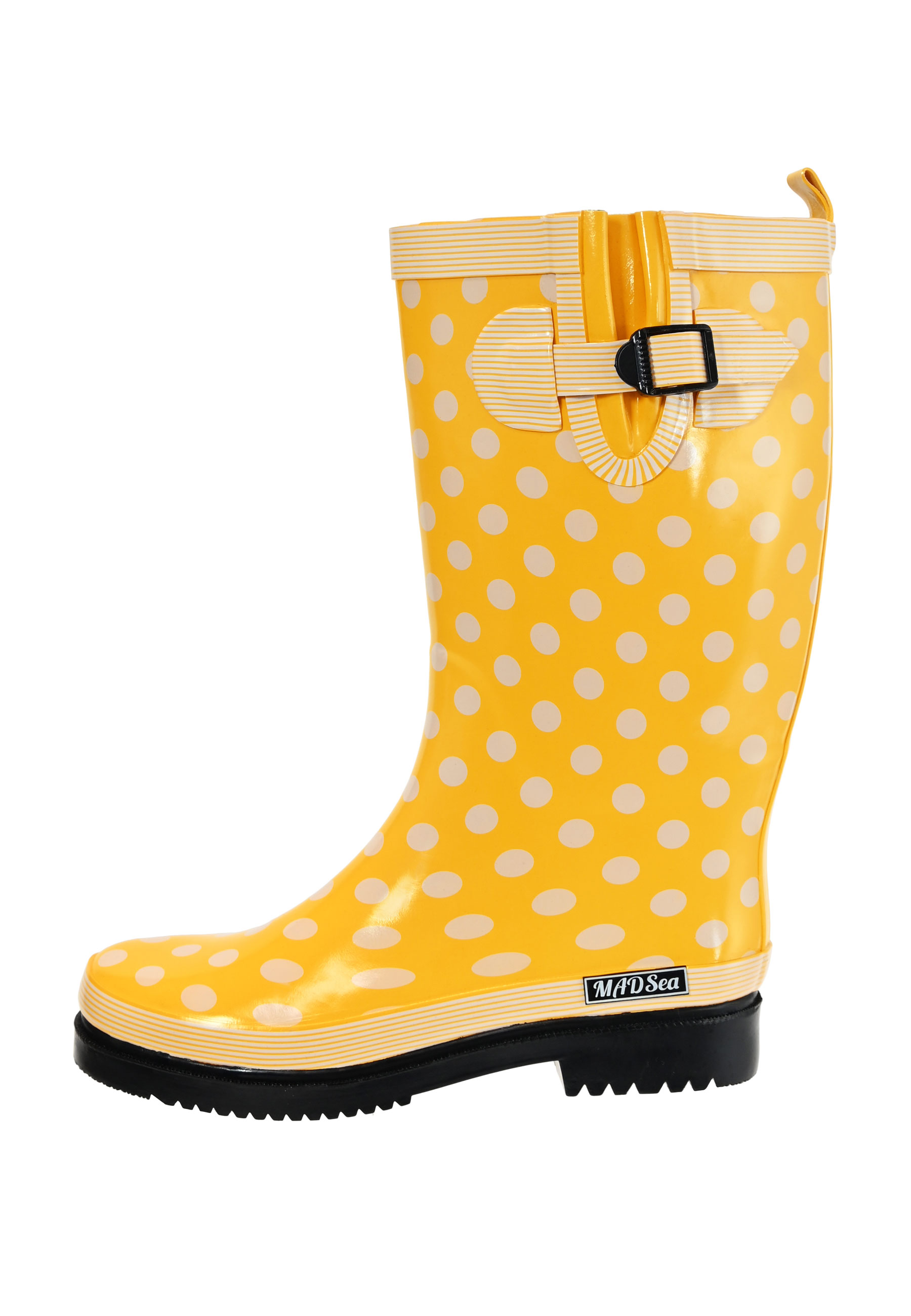 MADSea Damen Gummistiefel Ocean Langschaft Gelb