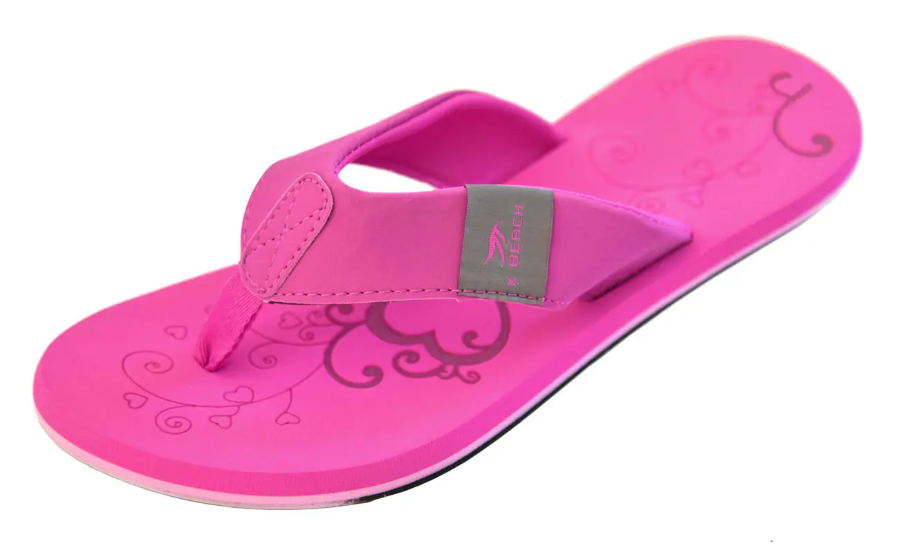 MADSea Damen Zehentrenner Beach fuchsia