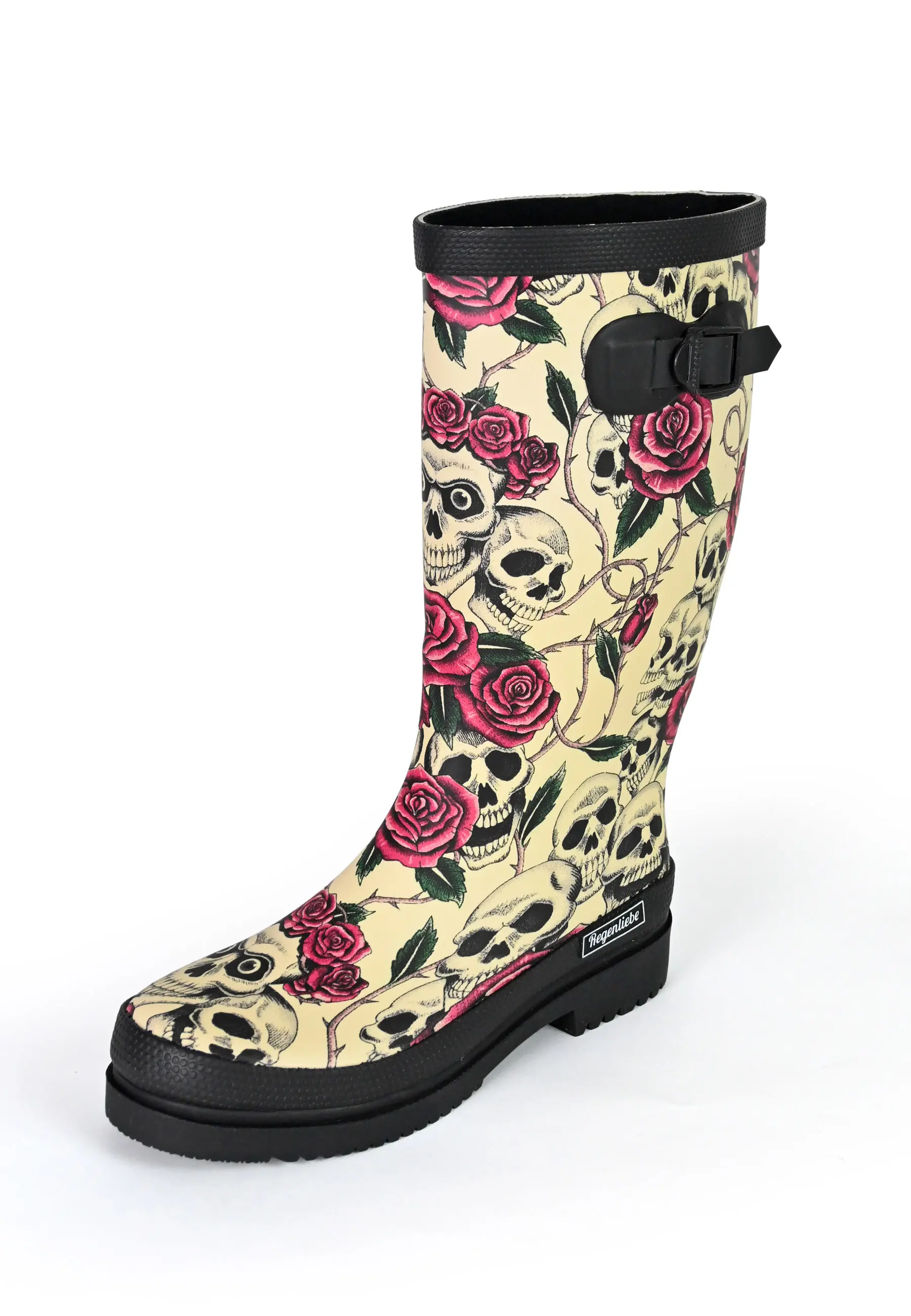 Regenliebe Damen Gummistiefel Ghost Langschaft