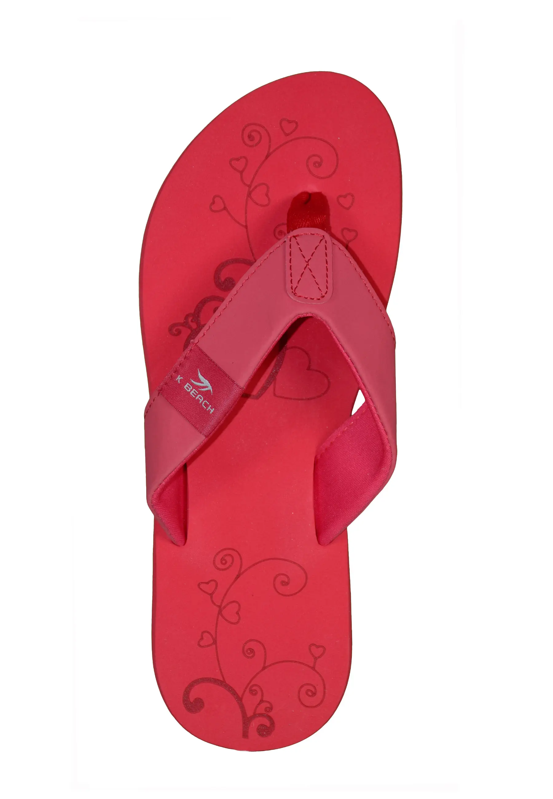 MADSea Damen Zehentrenner Beach rot/multi