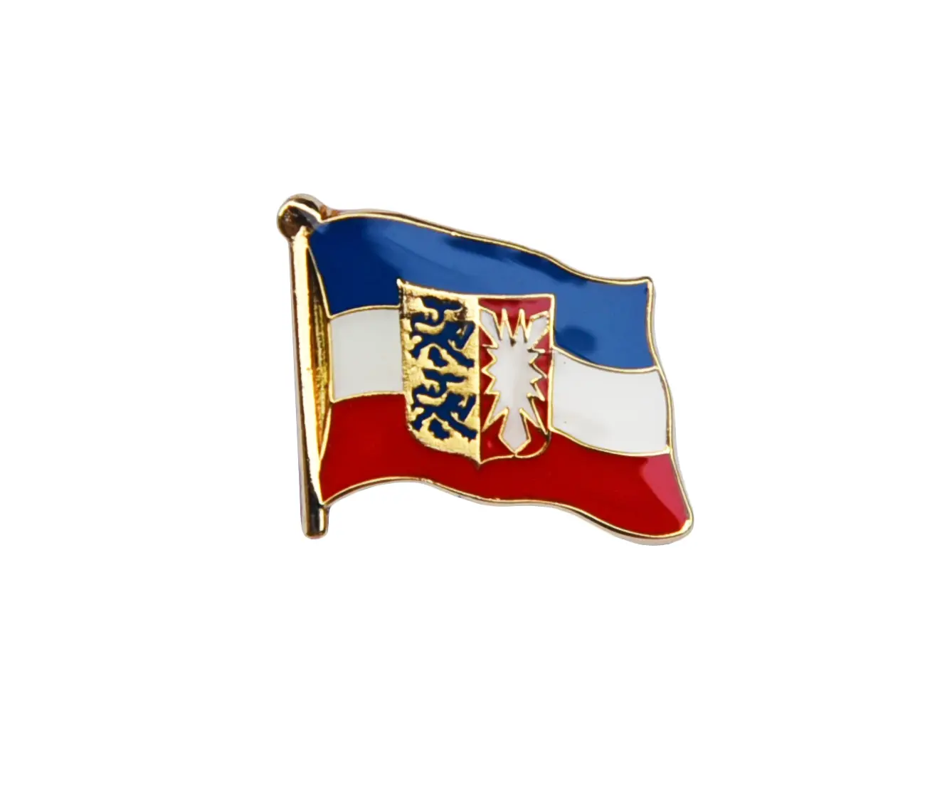 MADSea schwarzer Elbsegler mit Flaggenpin Schleswig Holstein
