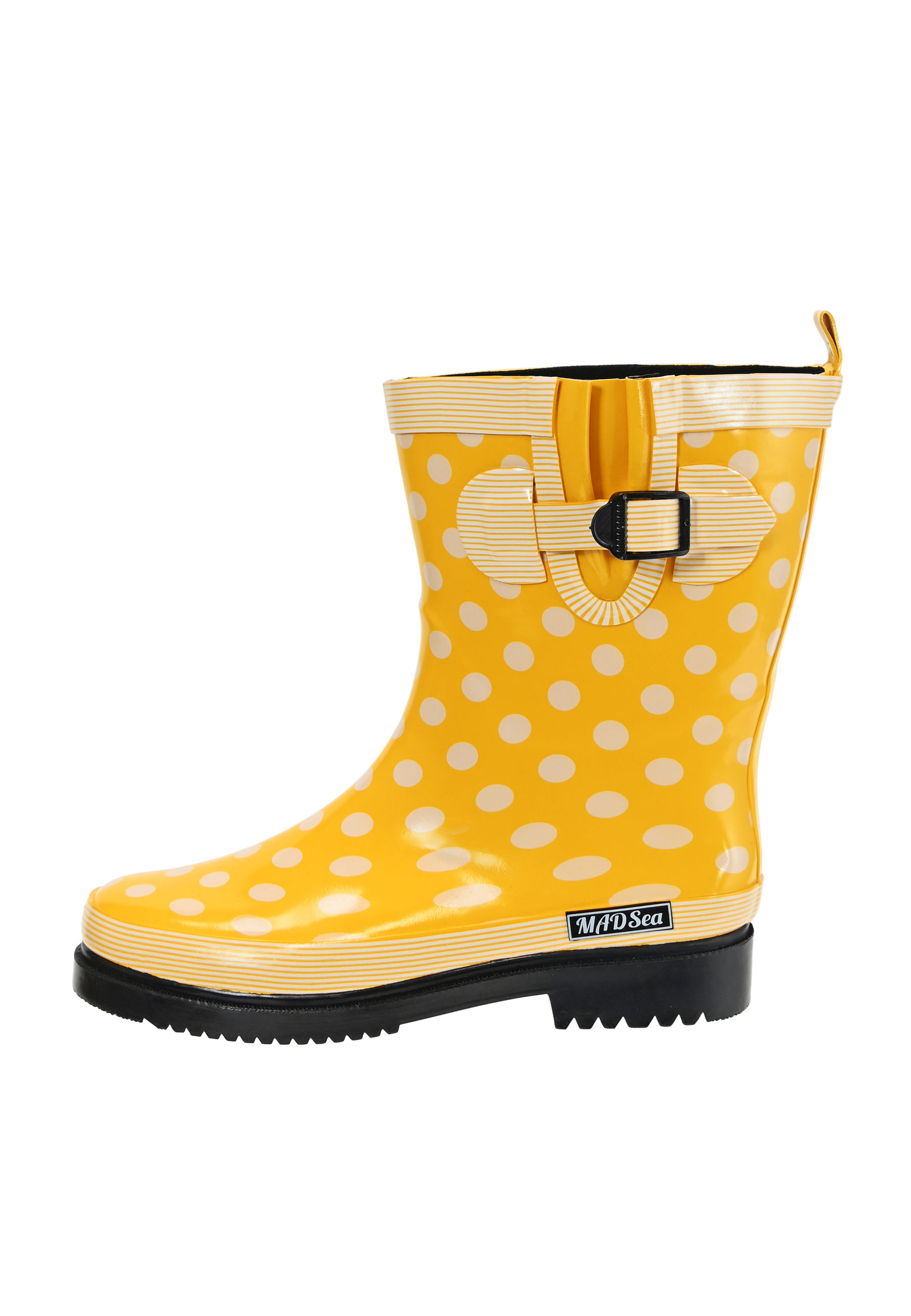 MADSea Damen Gummistiefel Ocean Halbschaft Gelb