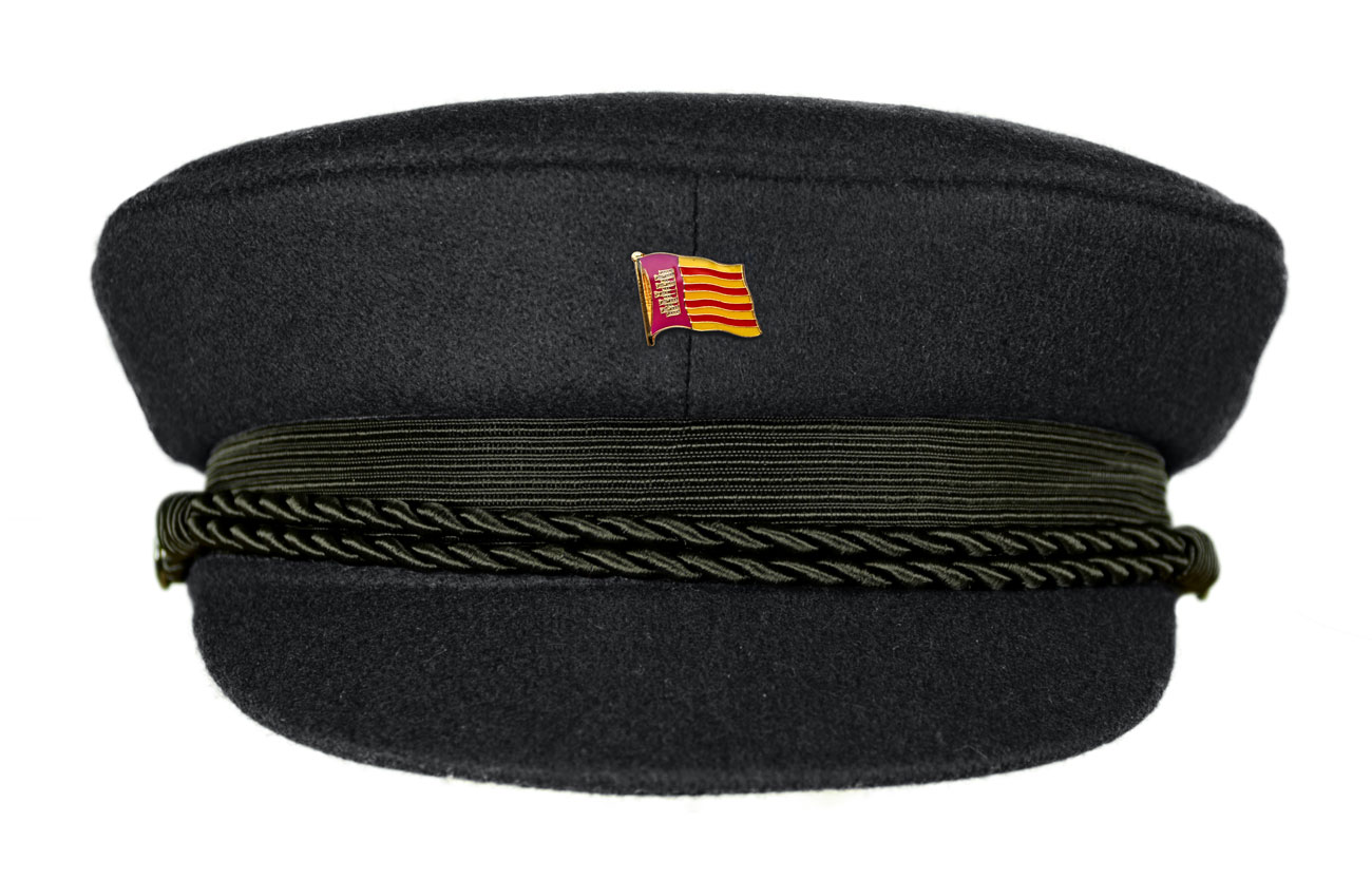 MADSea schwarzer Elbsegler mit Flaggenpin Mallorca