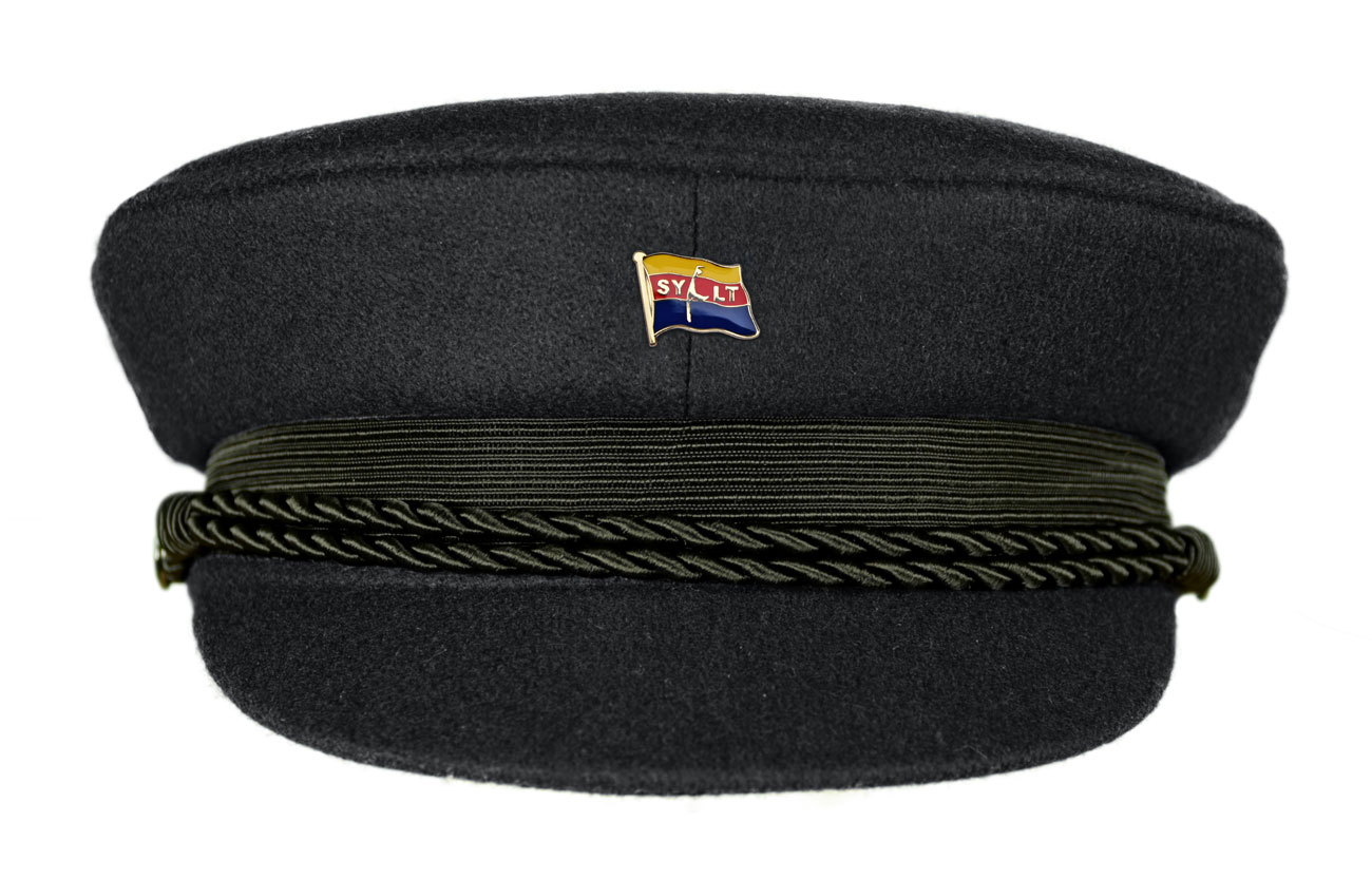 MADSea schwarzer Elbsegler mit Flaggenpin Sylt