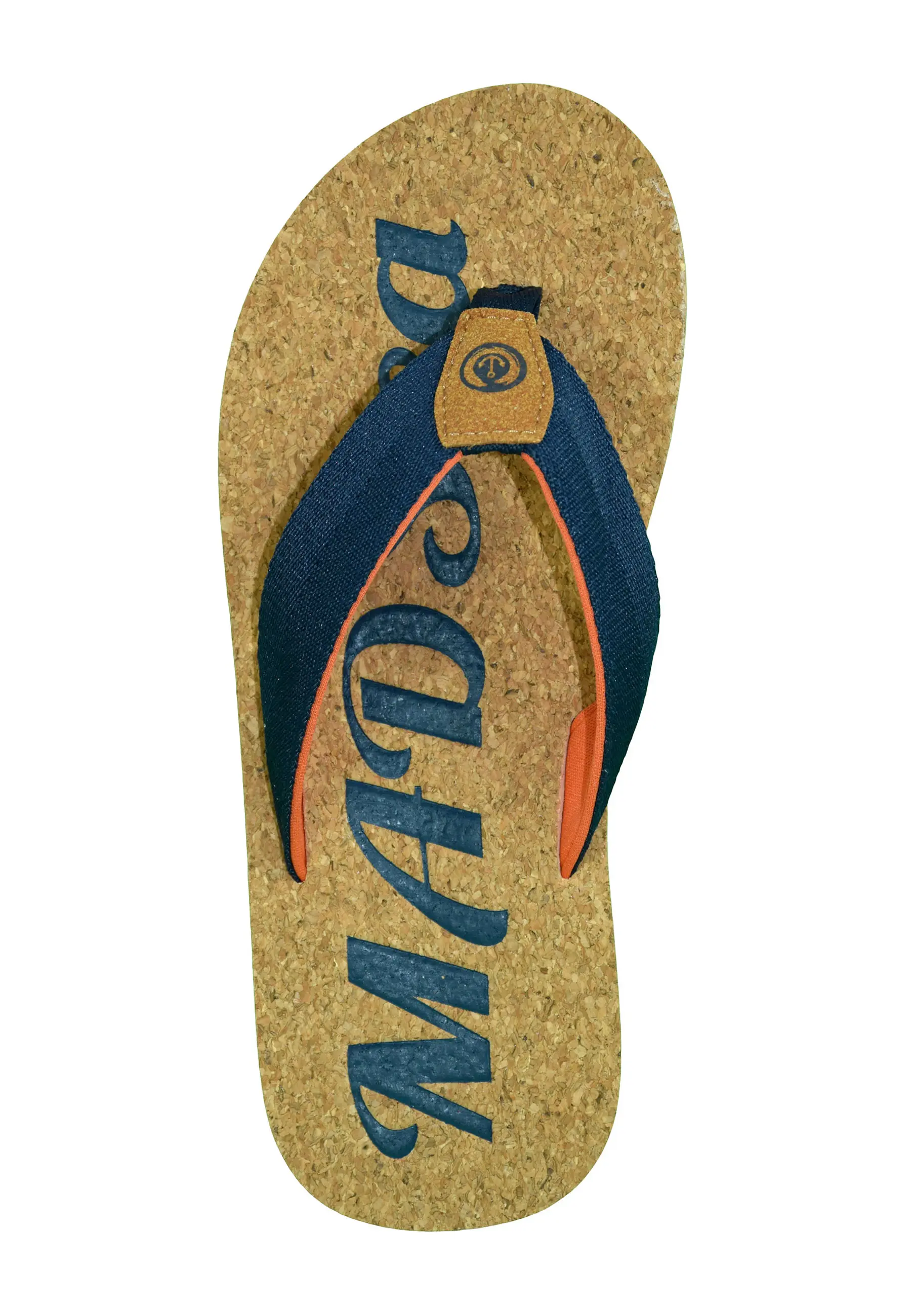 MADSea Unisex Zehentrenner Nature dunkelblau/orange
