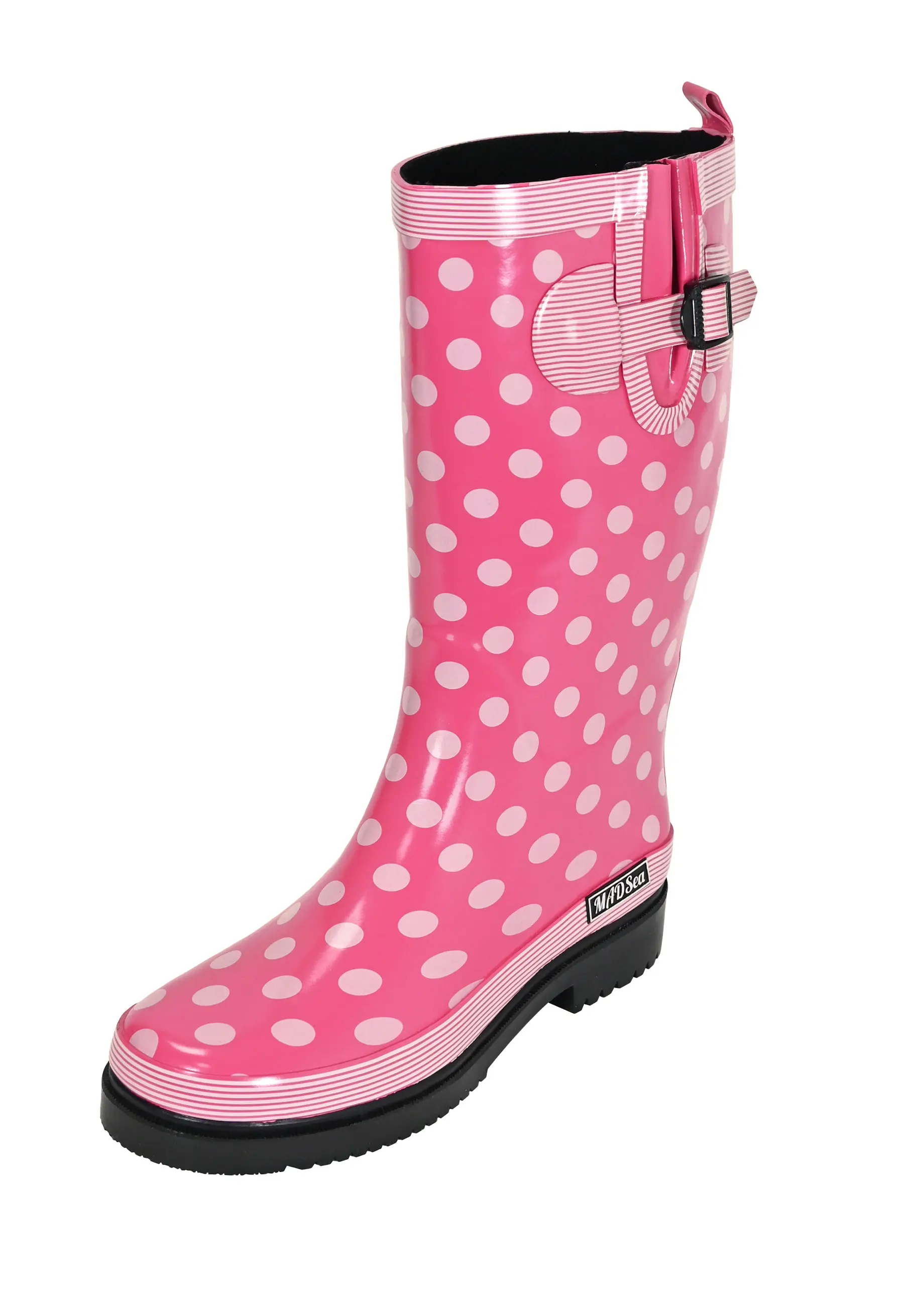 MADSea Damen Gummistiefel Ocean Langschaft Pink