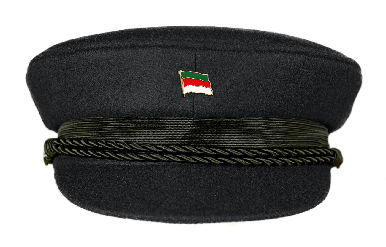 MADSea schwarzer Elbsegler mit Flaggenpin Helgoland