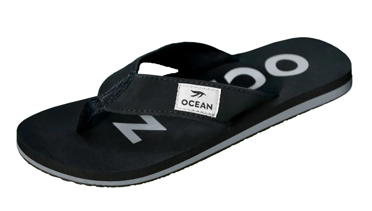 MADSea Unisex Zehentrenner Ocean schwarz/silber