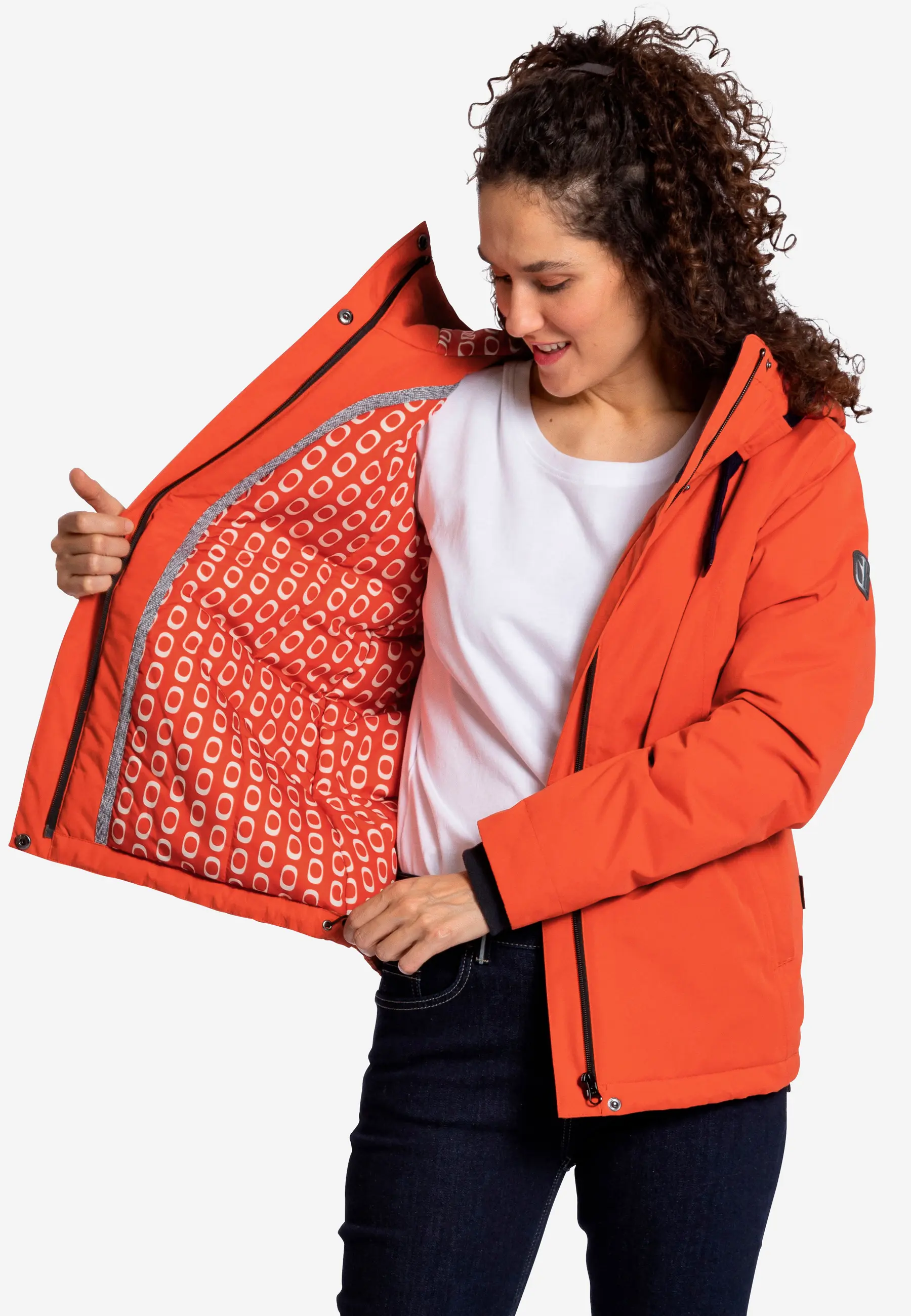 Elkline Damen Winterjacke Short Story