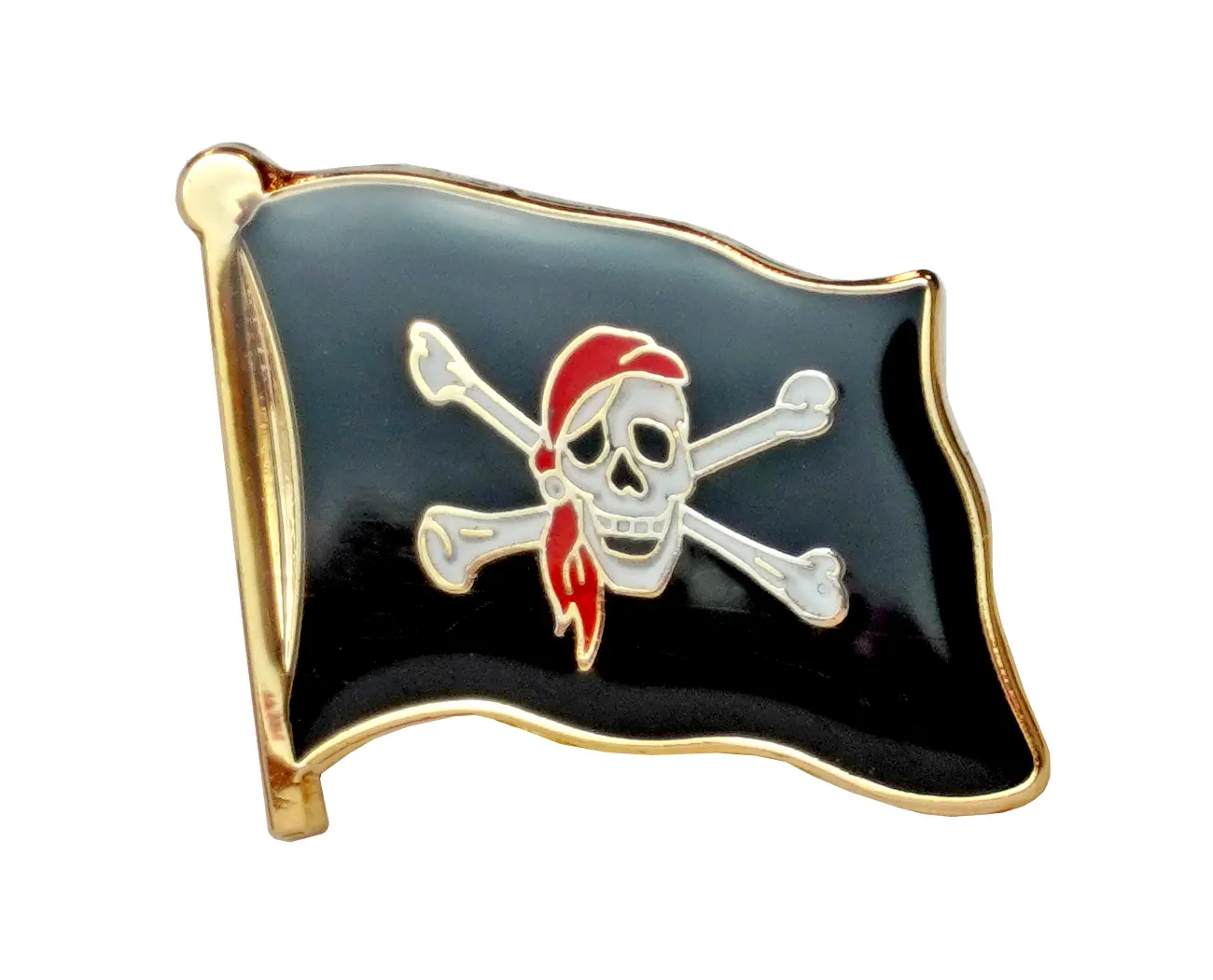 MADSea Flaggenpin Pirat rotes Kopftuch