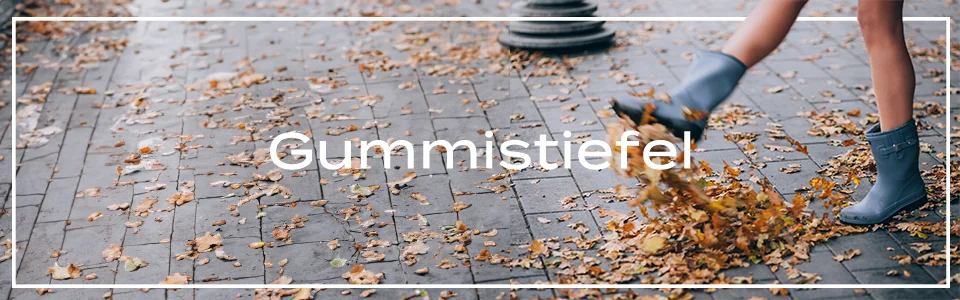 Gummistiefel Banner