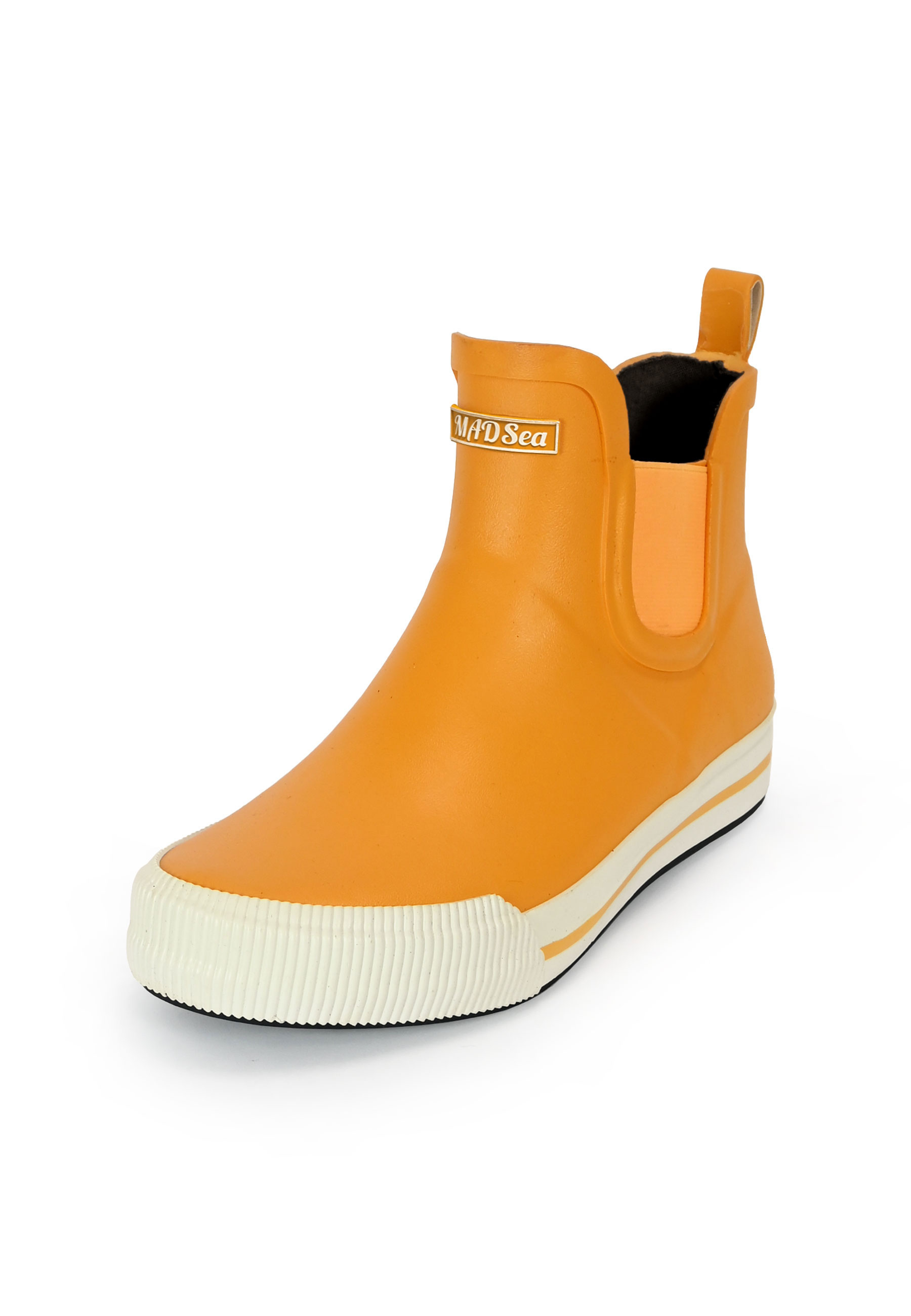 MADSea Unisex Gummistiefel Short Story Gelb/Weiß