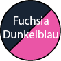 fuchsia/dunkelblau