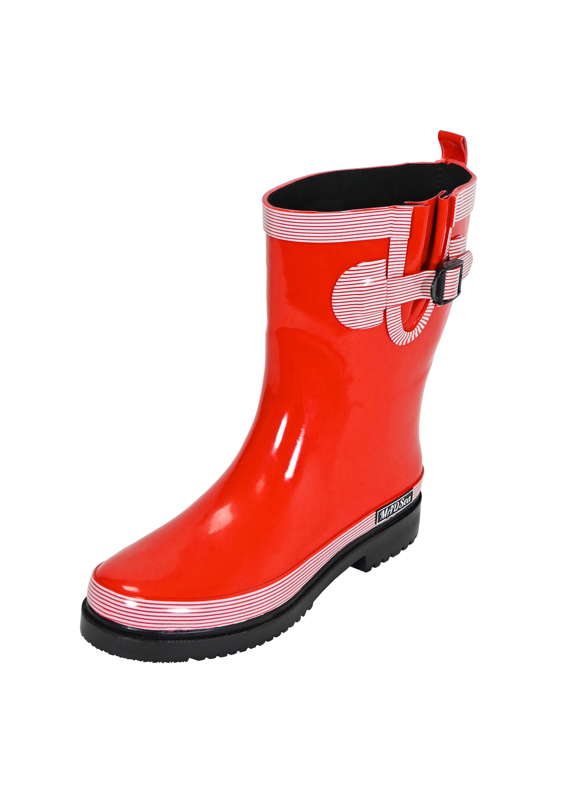 MADSea Damen Gummistiefel Pure Halbschaft Rot