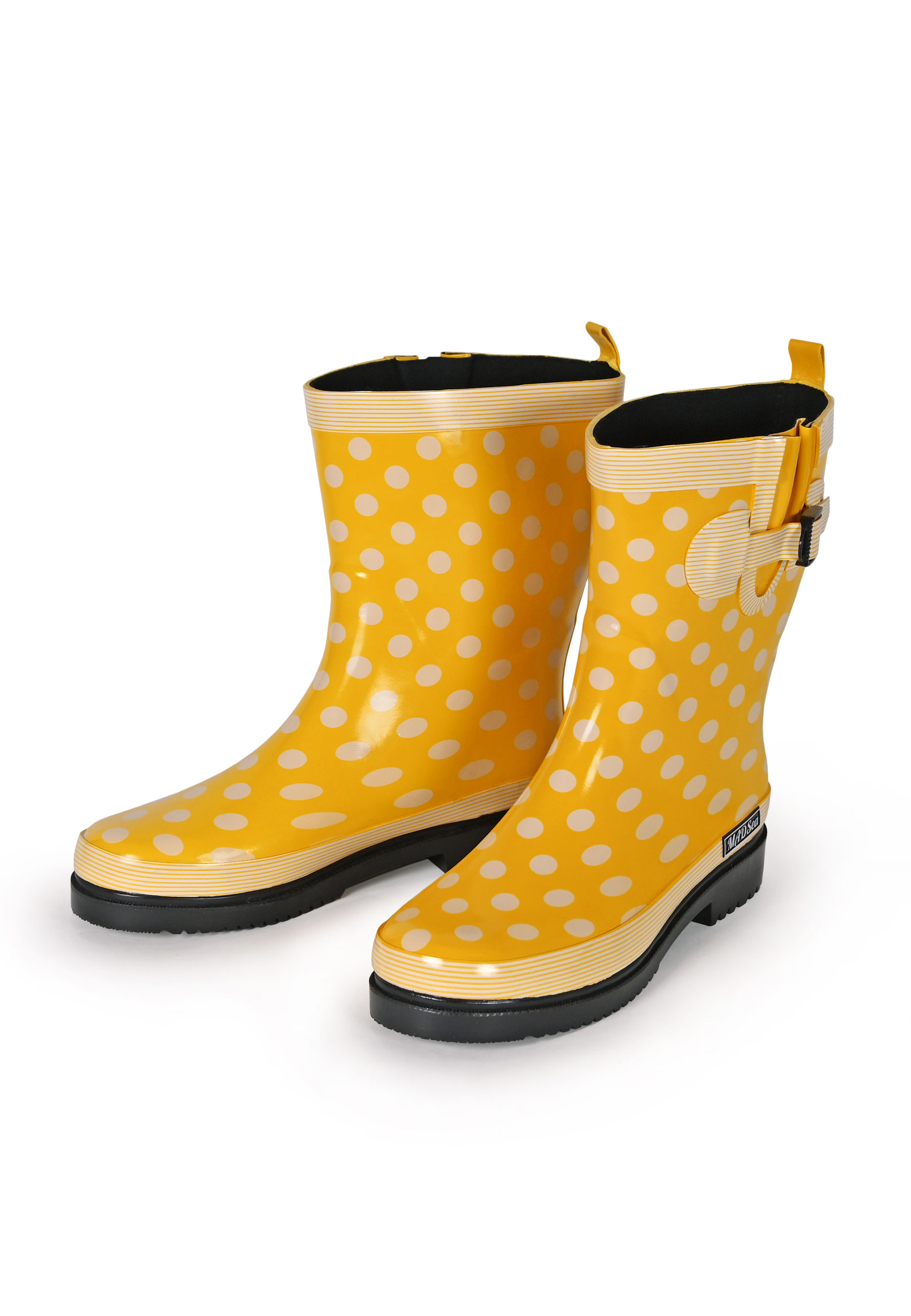 MADSea Damen Gummistiefel Ocean Halbschaft Gelb